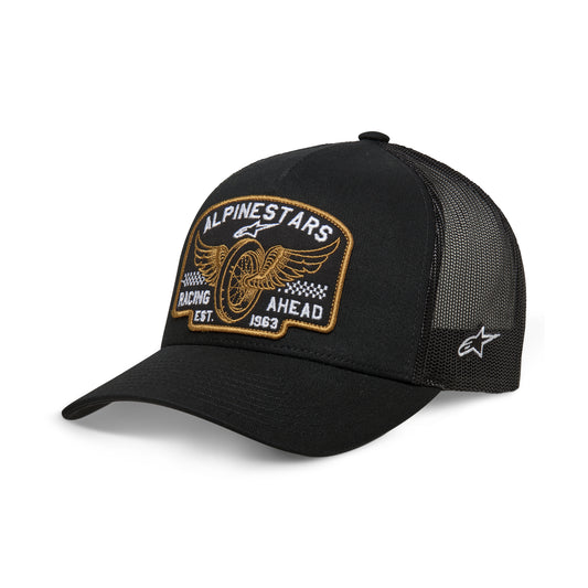 Gorra Heritage Patch Trucker Negra