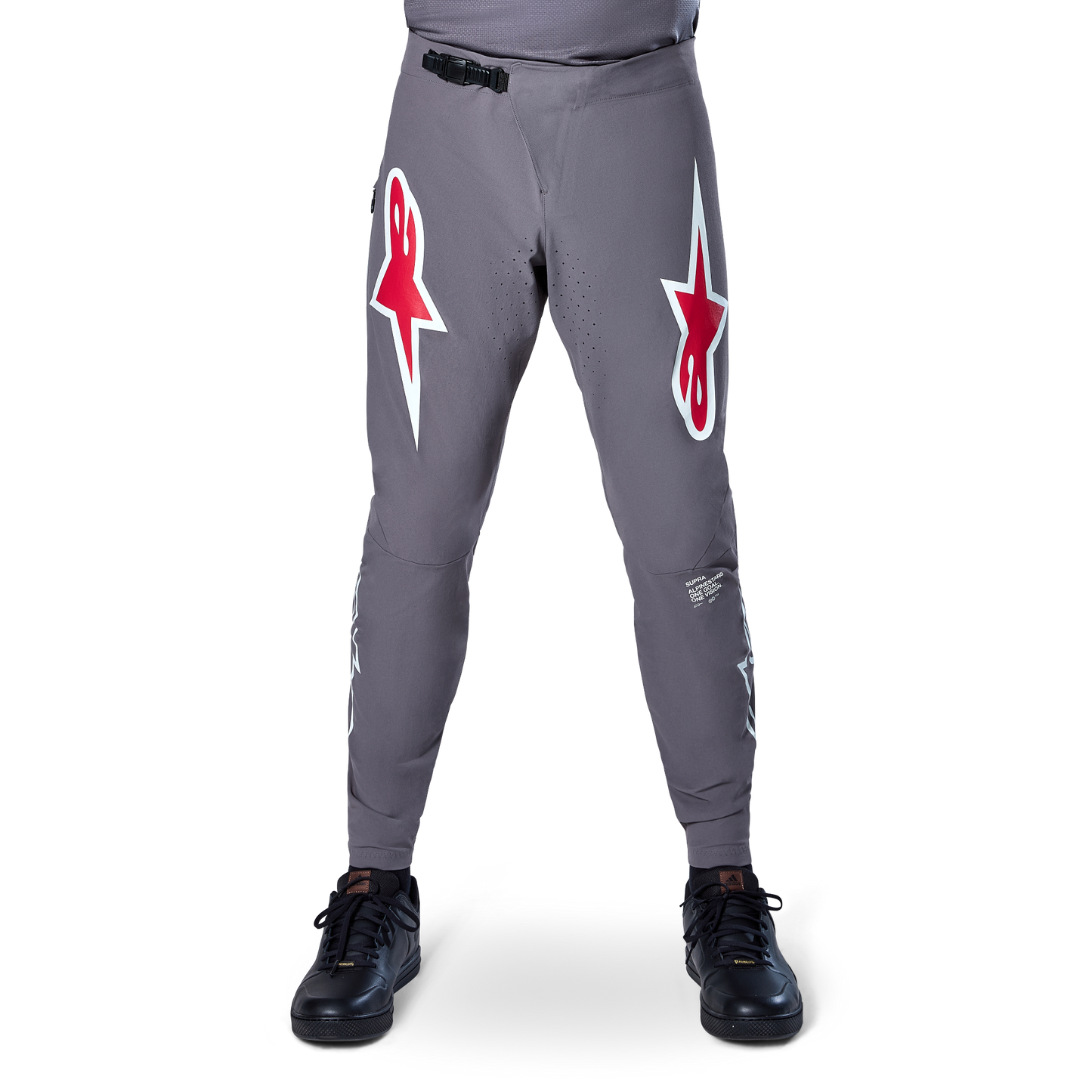 Pantalon A-Supra Race Gris Oscuro