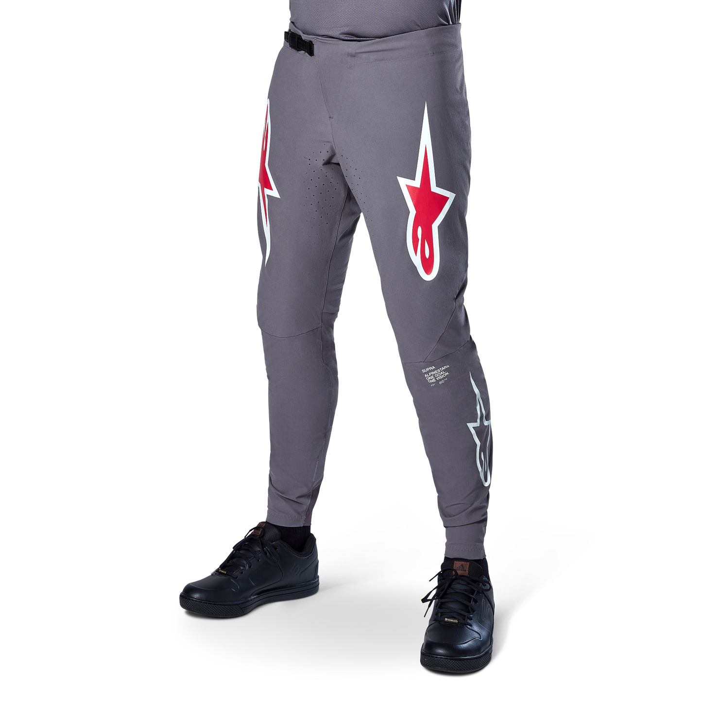 Pantalon A-Supra Race Gris Oscuro