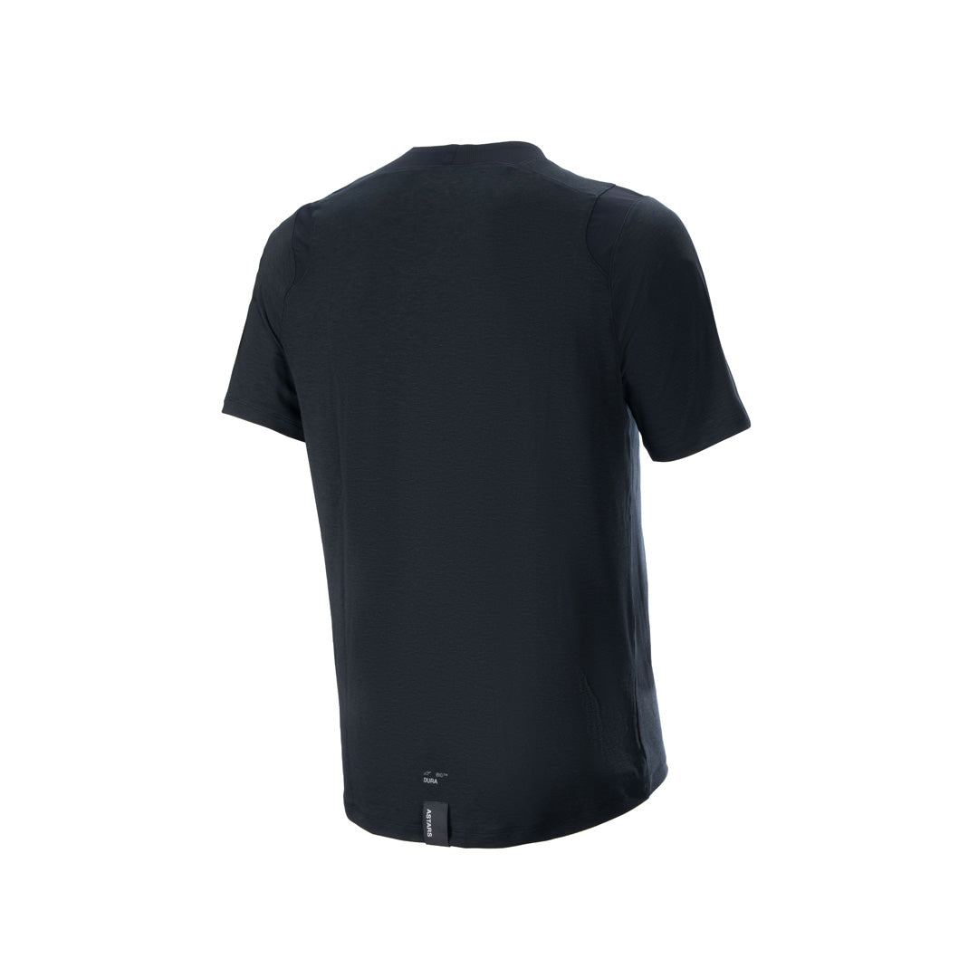 Jersey A-Dura Dri Wool Negro - Manga Corta