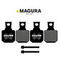 Balatas GALFER Performance MAGURA MT5 - MT7 4 PADS