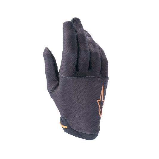 Guantes A-Aria Negros con Dorado