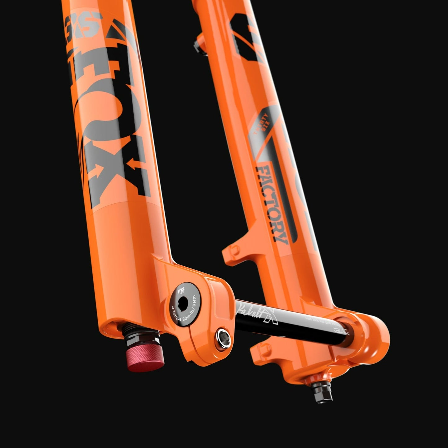 Horquilla Fox 36 29, Grip X, 160 mm, Shiny Orange, Kashima