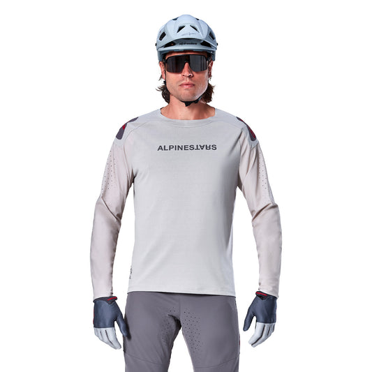 Jersey A-Aria Polartec Switch Gris Claro - Manga Larga