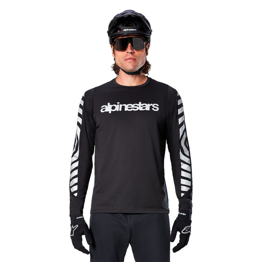 Jersey A-Dura DRI ASTAR Negro Reflejante - Manga Larga